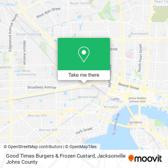 Good Times Burgers & Frozen Custard map