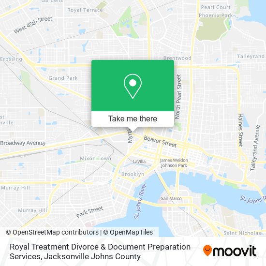 Royal Treatment Divorce & Document Preparation Services map