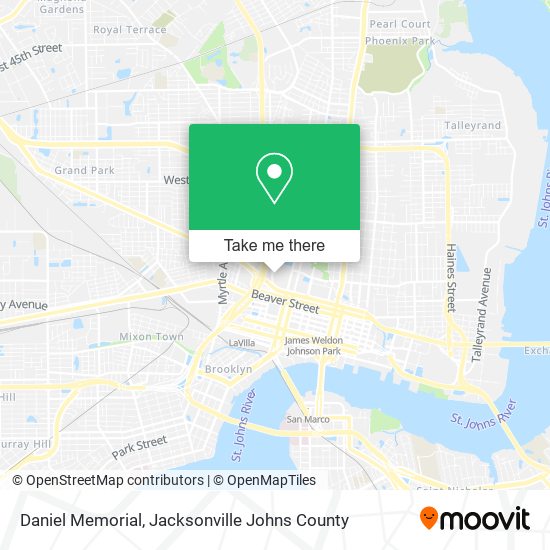 Mapa de Daniel Memorial