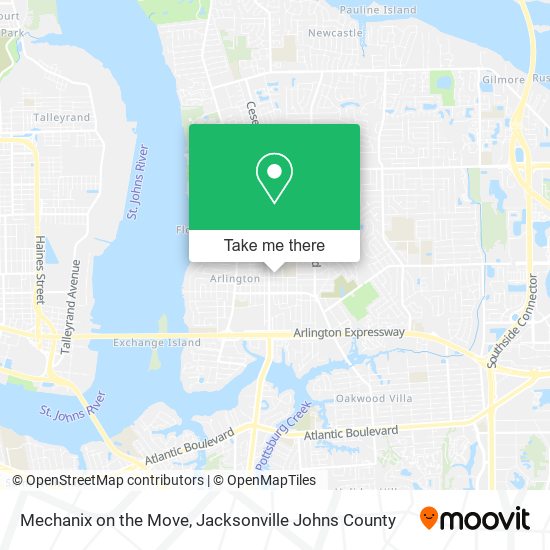 Mapa de Mechanix on the Move