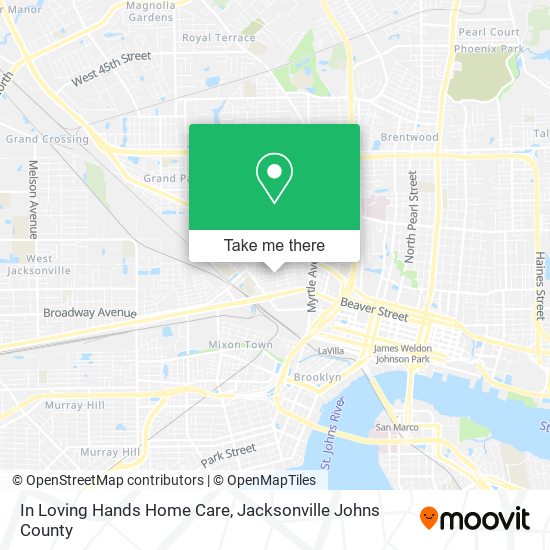 Mapa de In Loving Hands Home Care