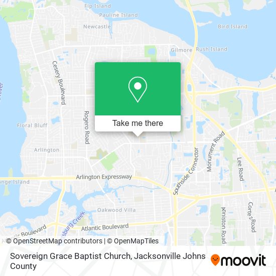 Sovereign Grace Baptist Church map