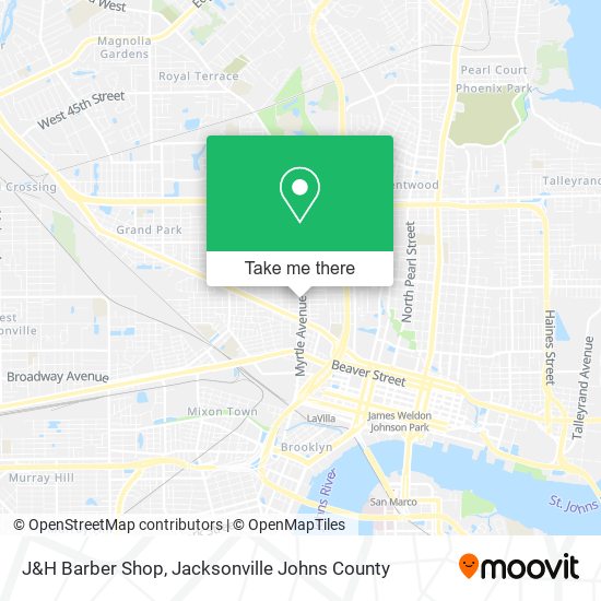 J&H Barber Shop map