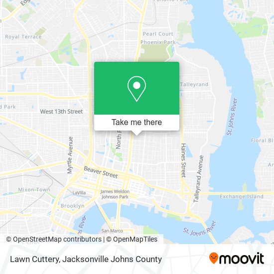 Lawn Cuttery map