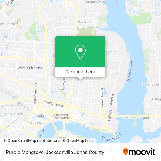Mapa de Purple Mangrove
