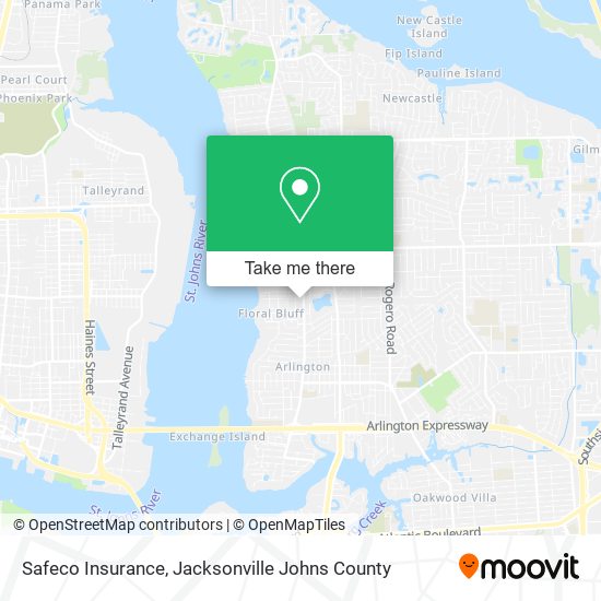 Mapa de Safeco Insurance