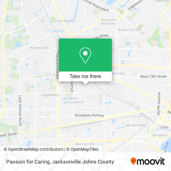 Passion for Caring map