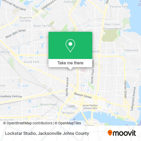 Lockstar Studio map