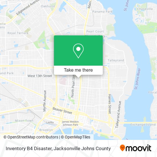 Inventory B4 Disaster map
