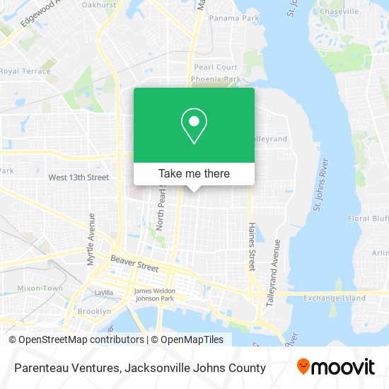 Parenteau Ventures map
