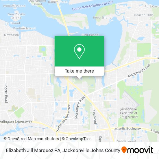 Elizabeth Jill Marquez PA map