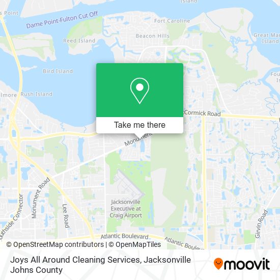Joys All Around Cleaning Services map