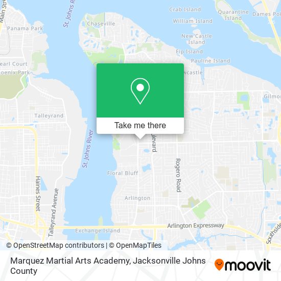 Marquez Martial Arts Academy map
