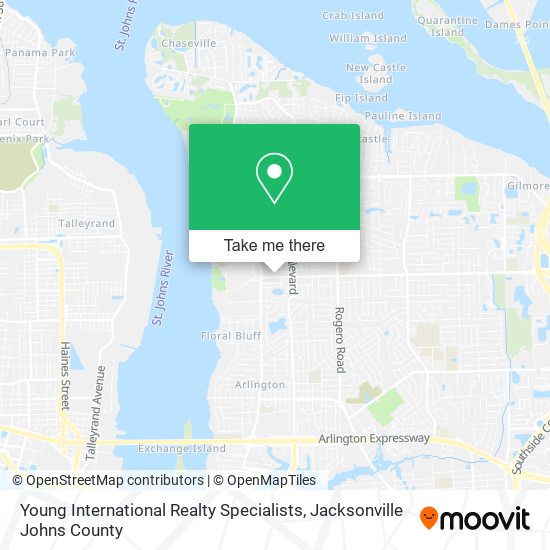Mapa de Young International Realty Specialists