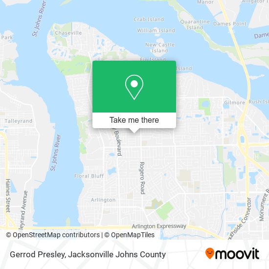 Mapa de Gerrod Presley