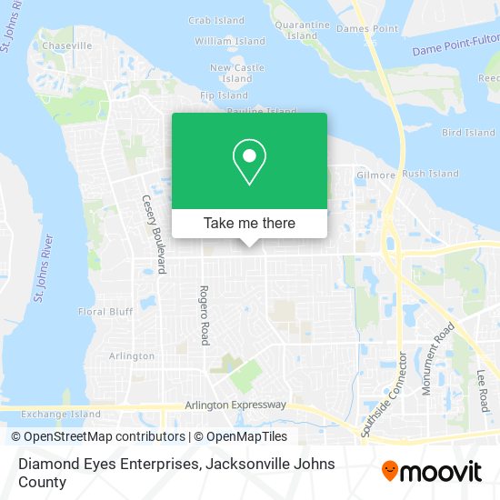 Diamond Eyes Enterprises map