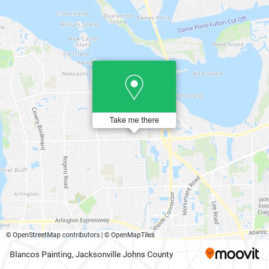 Blancos Painting map