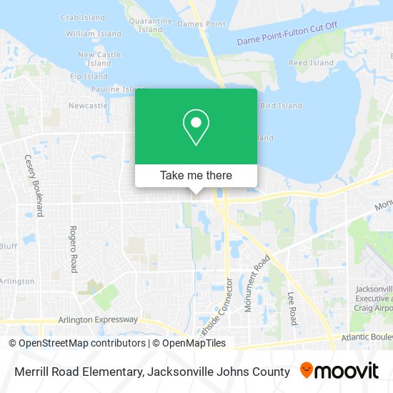 Merrill Road Elementary map