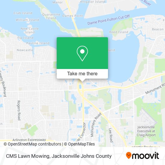 Mapa de CMS Lawn Mowing