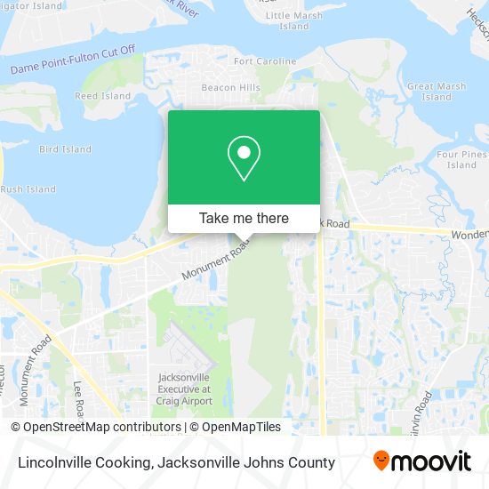 Lincolnville Cooking map