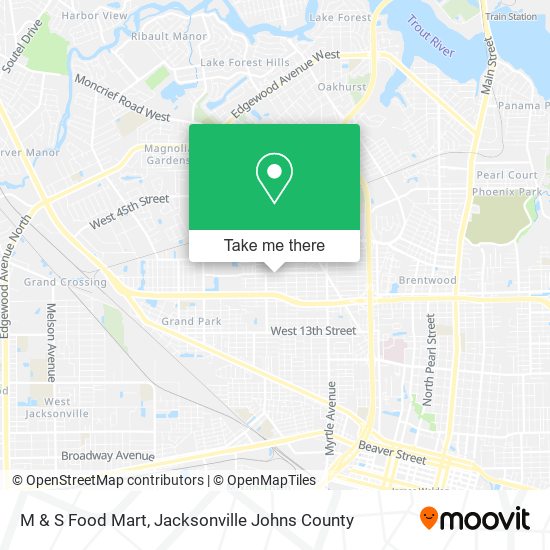 M & S Food Mart map