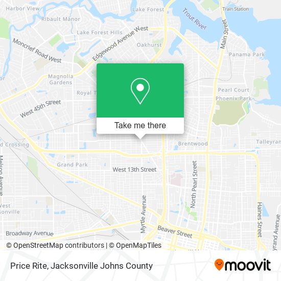 Price Rite map