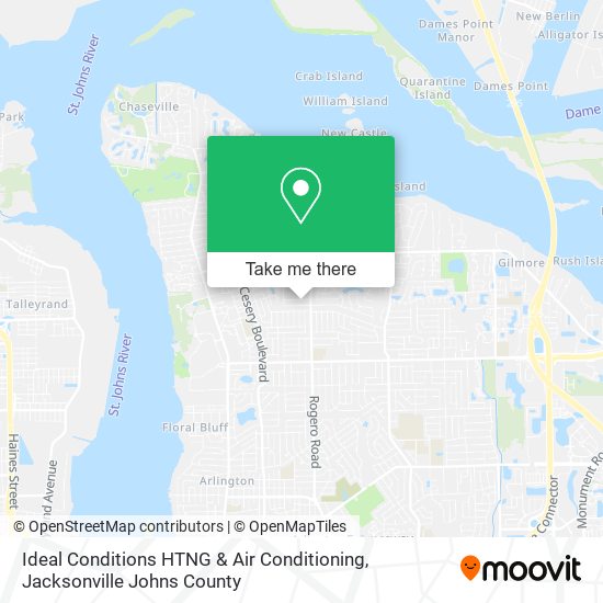 Ideal Conditions HTNG & Air Conditioning map