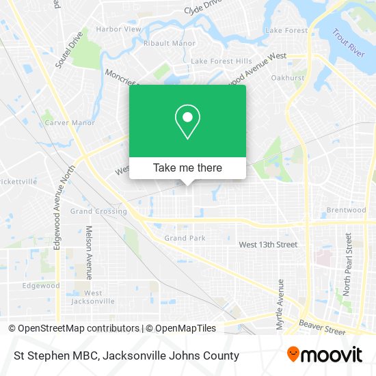 St Stephen MBC map