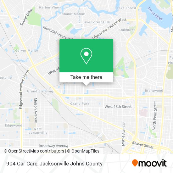 Mapa de 904 Car Care