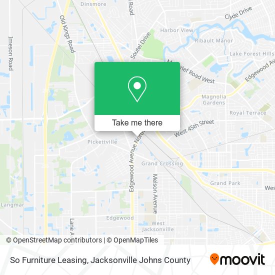 So Furniture Leasing map