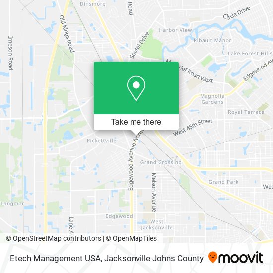 Etech Management USA map