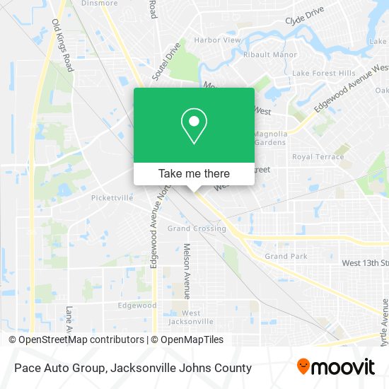 Pace Auto Group map