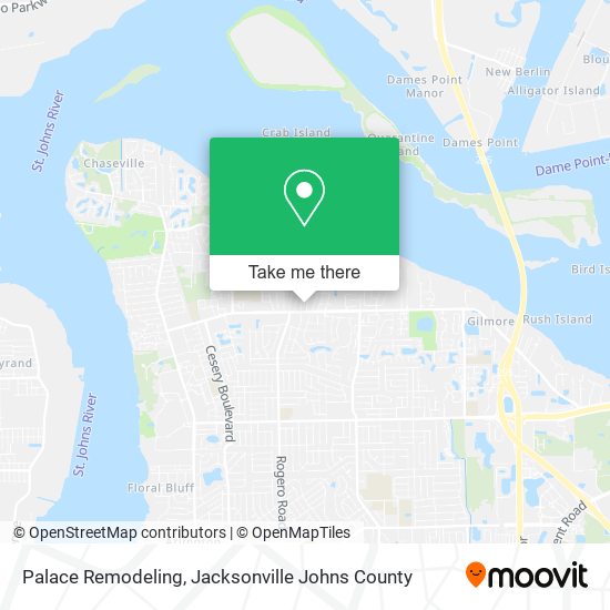 Palace Remodeling map