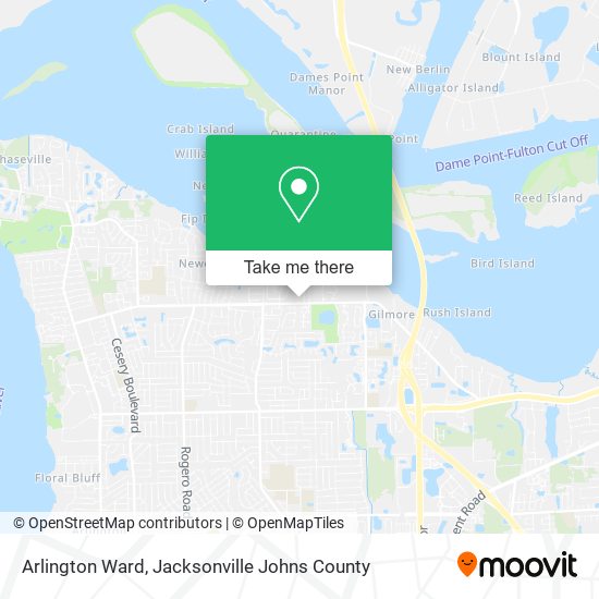 Arlington Ward map