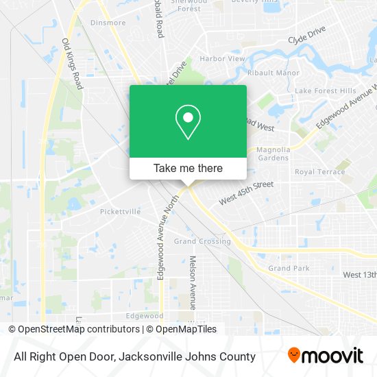 All Right Open Door map