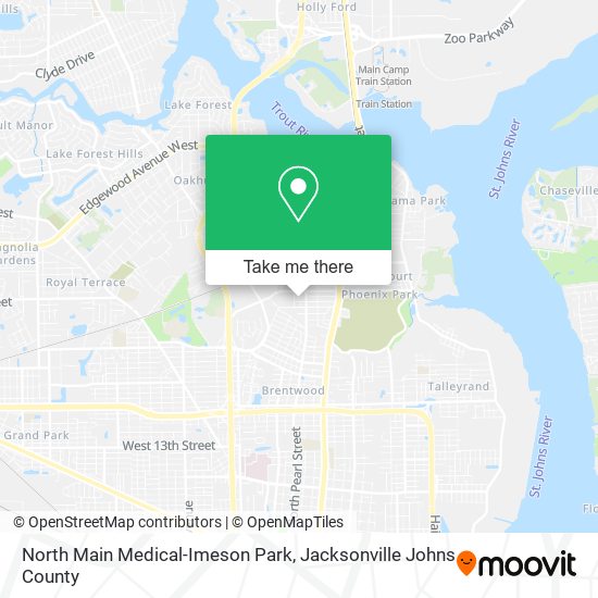 North Main Medical-Imeson Park map