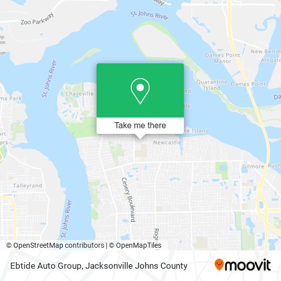 Ebtide Auto Group map