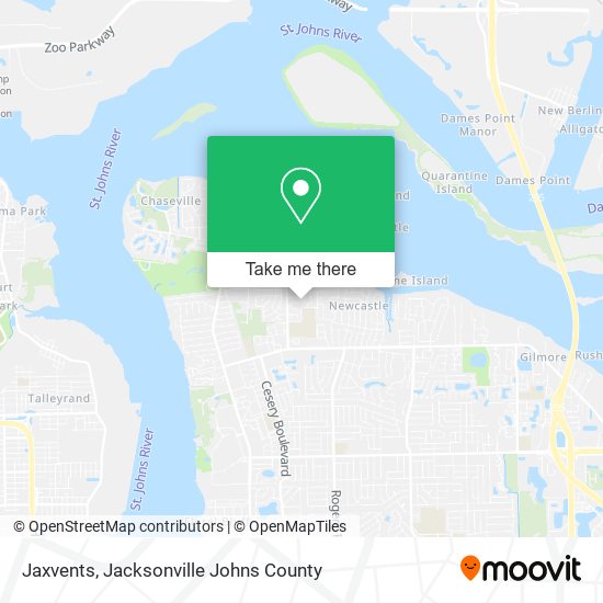 Jaxvents map