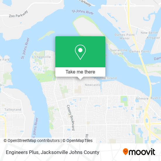 Engineers Plus map