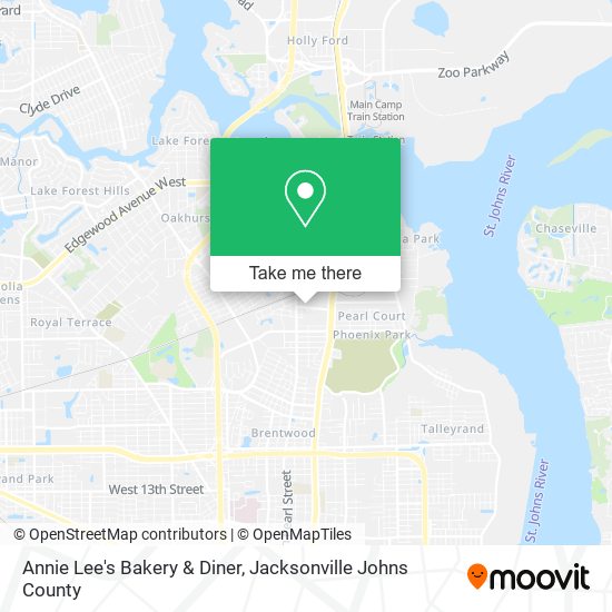 Annie Lee's Bakery & Diner map