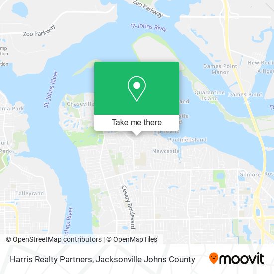 Mapa de Harris Realty Partners