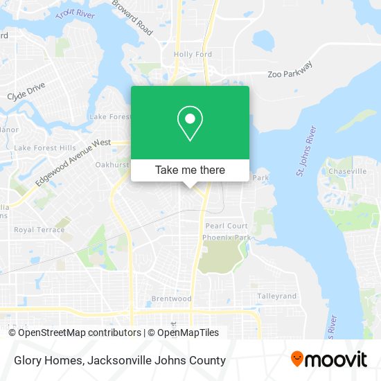 Glory Homes map