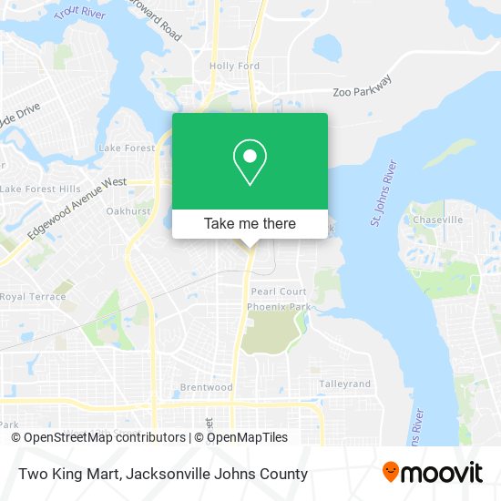 Two King Mart map