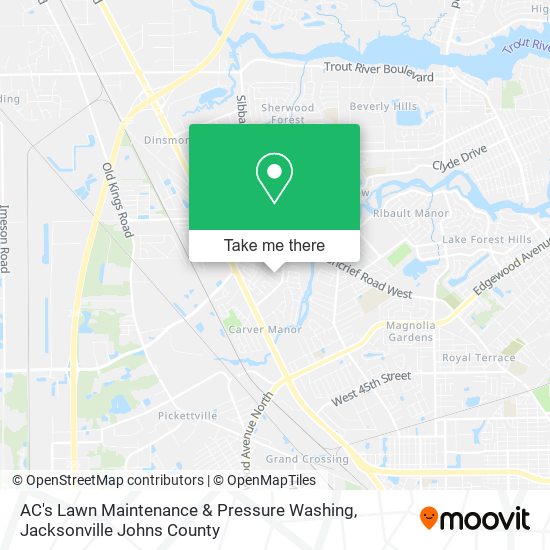 AC's Lawn Maintenance & Pressure Washing map
