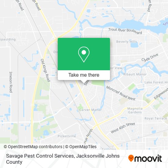 Savage Pest Control Services map