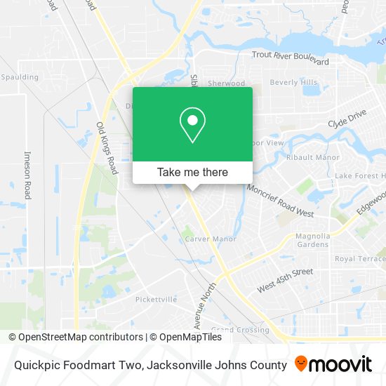 Mapa de Quickpic Foodmart Two