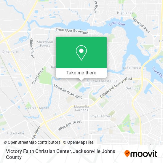Victory Faith Christian Center map