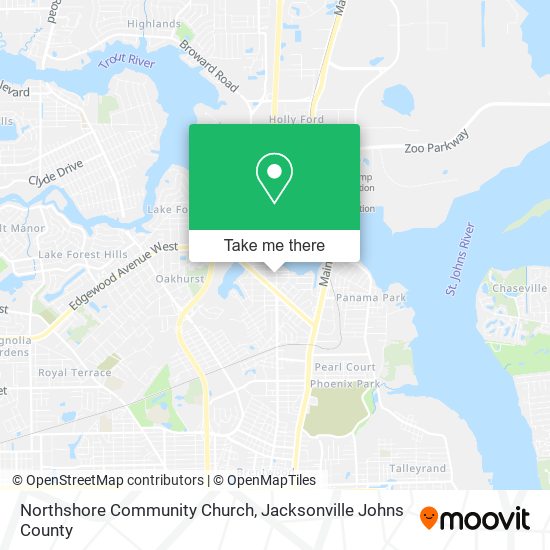 Mapa de Northshore Community Church