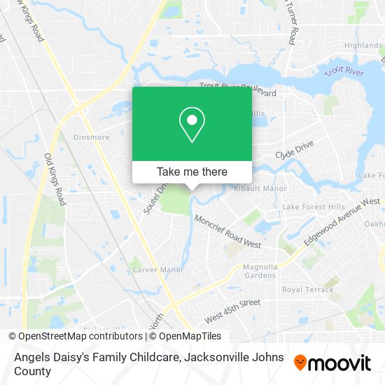 Mapa de Angels Daisy's Family Childcare