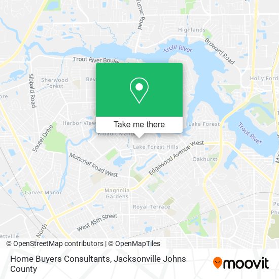 Home Buyers Consultants map